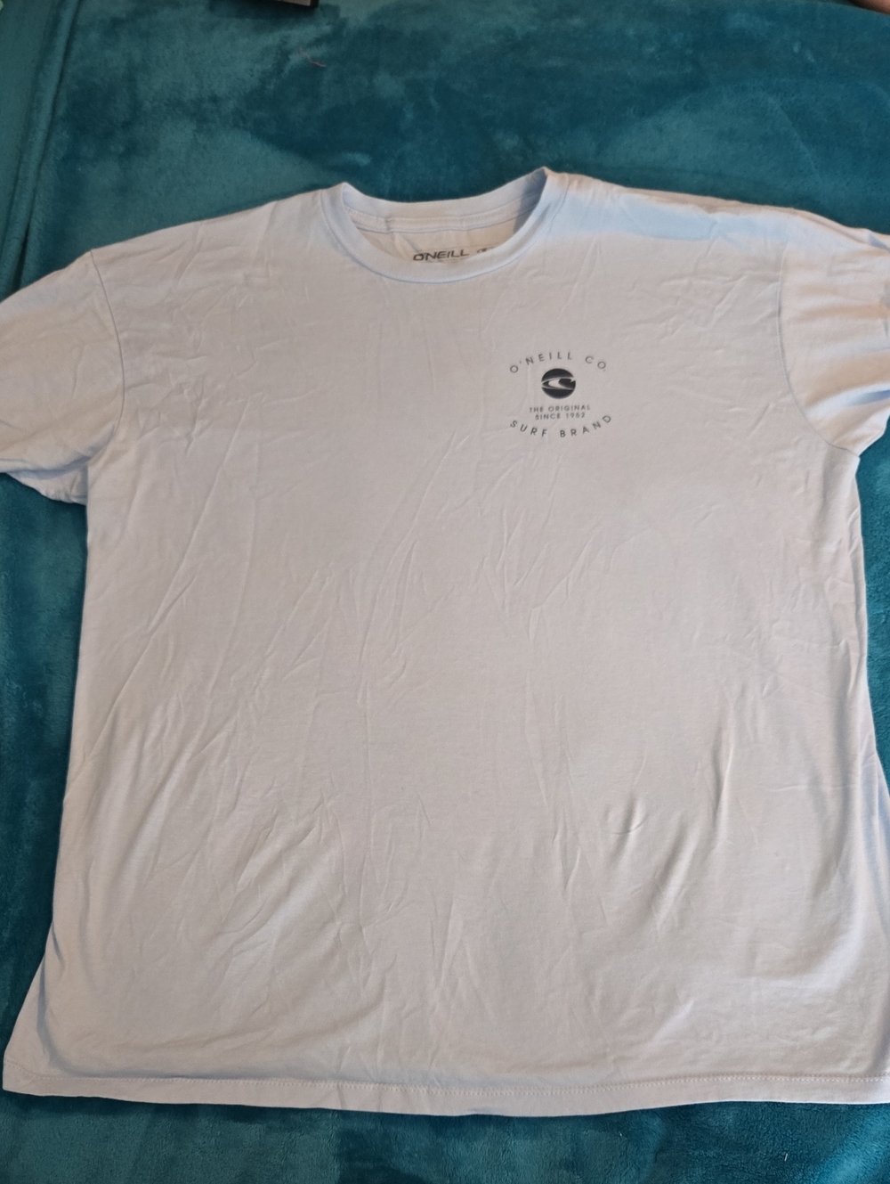 O'Neill Men's Pale Blue Crewneck Surf Tee